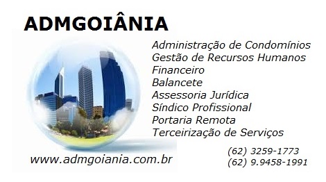 ADMGOIÂNIA - ADMINISTRADORA DE CONDOMÍNIOS - Goiânia, GO