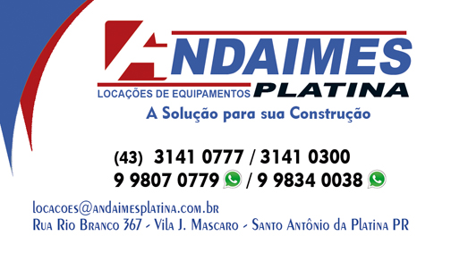 ANDAIMES PLATINA - Santo Antônio da Platina, PR