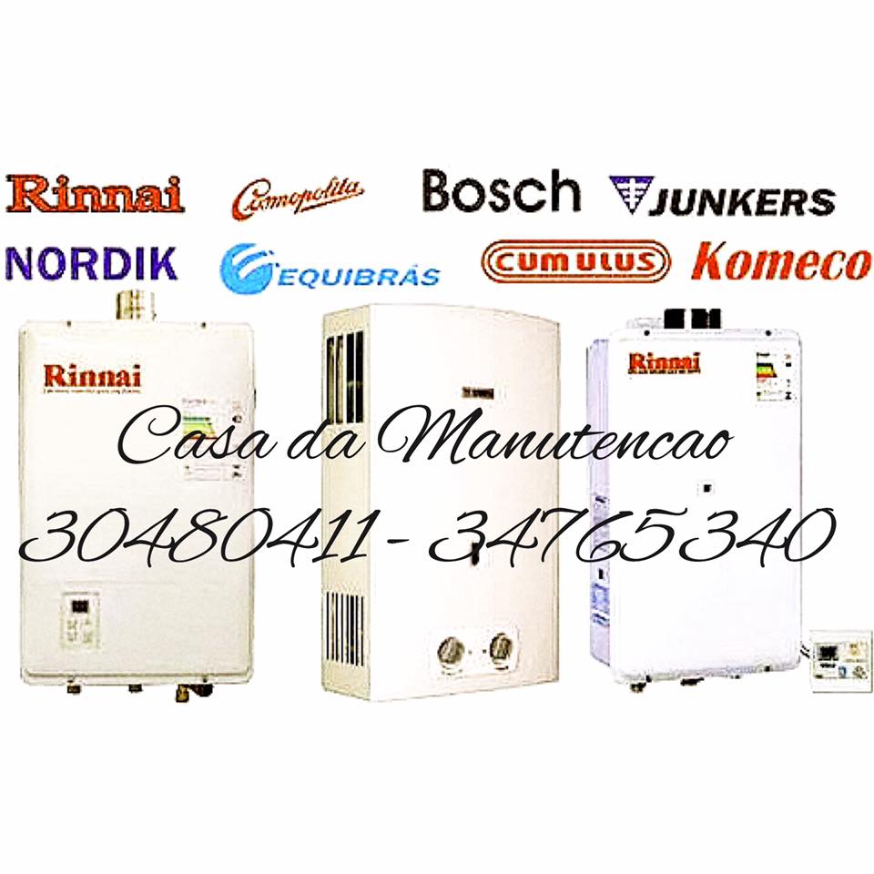 CONSERTO AQUECEDOR RINNAI - Rio de Janeiro, RJ