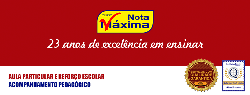 CURSO NOTA MÁXIMA - Brasília, DF