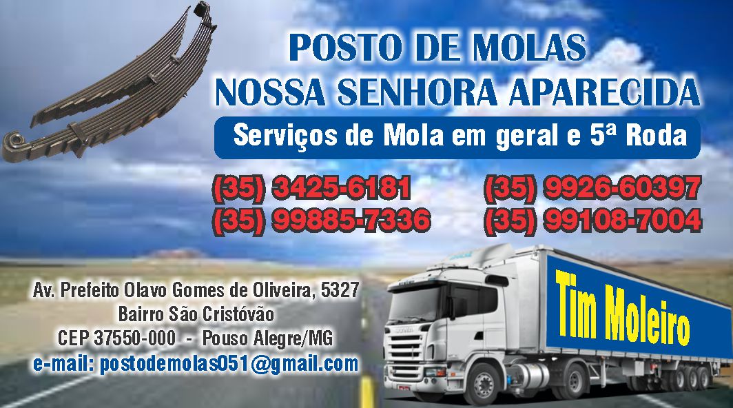 POSTO DE MOLAS NOSSA SENHORA APARECIDA - Pouso Alegre, MG